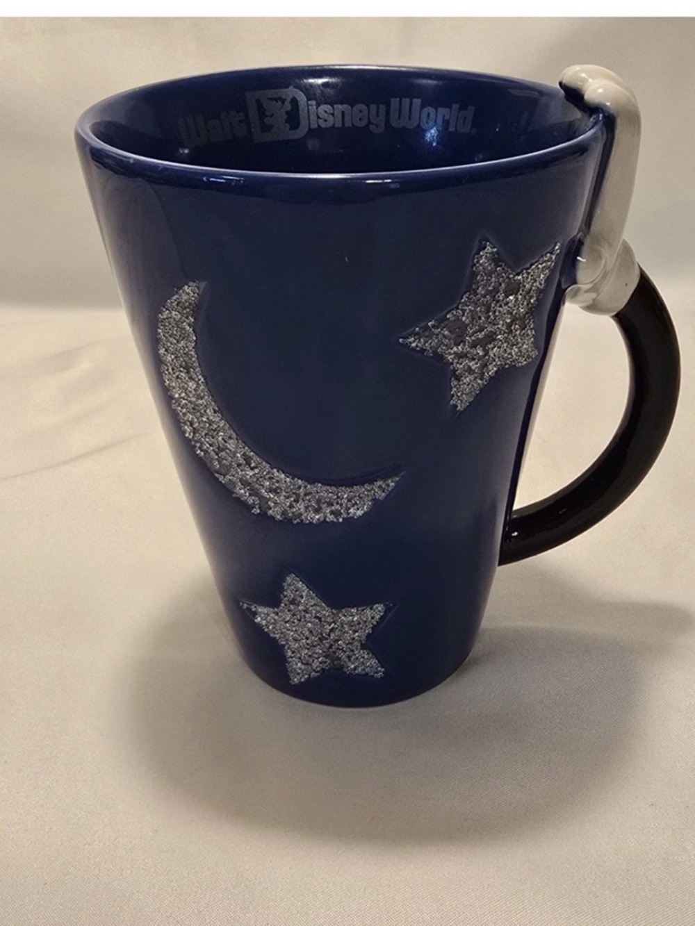 Disney Parks 2013 Sorcerer Mickey
Mouse Mug Blue Glitter Moon & Stars